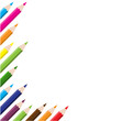 color pencils background