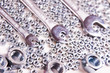 The keys and screws