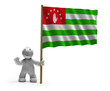 abkhazia flagge lachen