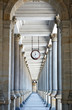 Classical style colonnade in Karlovy Vary, Czech Republic