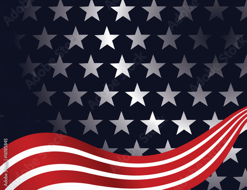 Vector: Patriotic Background Patriotic Background