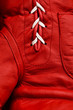 Close up of boxing glove