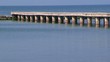 A stone pier, Ohrid Lake, Macedonia