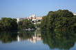 Croix-Rousse, lac du parc de la Tête d'Or,Lyon