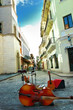 Traditionals cuban instruments in a street in Havana Traditionals cuban instruments in a street in Havana