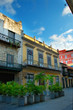 Street in Havana whit Colorful buildings