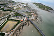 Pont viaduc Marennes - Oléron , Bassin Ostréicole Bourcefranc-le