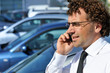 Businessman using a mobile phone