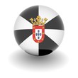 High resolution ball with flag of Ceuta High resolution ball with flag of Ceuta
