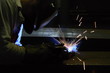 Welding in protective atmosphere of gases