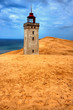 Lighthouse in the sand dunes of Rubjerg Knud Lighthouse in the sand dunes of Rubjerg Knud