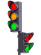 Ilustración: road traffic lights road traffic lights