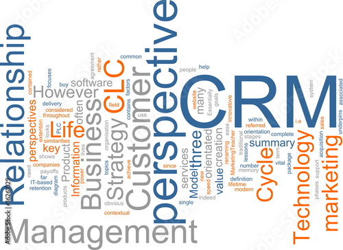CRM word cloud