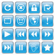 Web buttons (Miscellaneous V) (vector; blue) (x16) Web buttons (Miscellaneous V) (vector; blue) (x16)