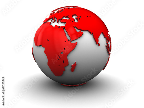 3d earth globe