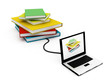 Internet Library Concept