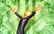 Gold Guy Businessman Success