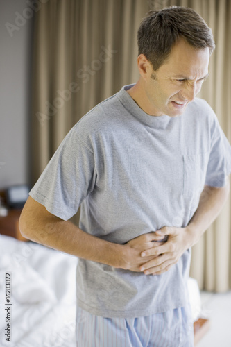 Photo: Man with stomachache Man with stomachache