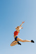 Athletic jump#01