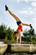 Athletic jump#02