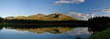 See mit Spiegelung im Panoramaformat