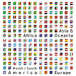 two hundred of fully editable vector world flags web buttons two hundred of fully editable vector world flags web buttons