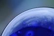 Blaue Glaskugel