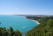 Vista sulle Marche dal romontorio del Conero