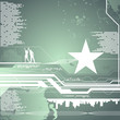 abstract star background
