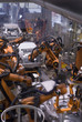 Production line in a car factory