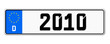 Autokennzeichen 2010