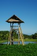 abri de bambou dans les rizières d'Ubud, Indonésie abri de bambou dans les rizières d'Ubud, Indonésie