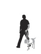 illustration of "seeing-eye dog" at work