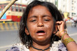 Crying Beggar Girl