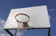 basketball backboard and hoop