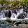 Foto: Cascata sul fiume evancon Cascata sul fiume evancon