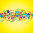Colorful grunge banner Colorful grunge banner