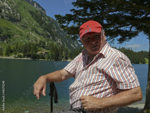 Foto: Schweiz, Wanderung im Appenzeller Land / Seealpsee Schweiz, Wanderung im Appenzeller Land / Seealpsee