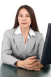Young business woman