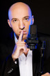 The singer from the microphon The singer from the microphon