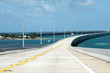 Seven miles Key West bridge.Florida scenic hwy US 1