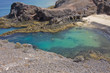 Playa de Papagayo (Parrot's beach) on Lanzarote, Canary islands,