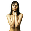 Young sexual woman with wet hair