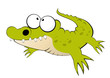 krokodil cartoon lustig maskottchen krokodil cartoon lustig maskottchen