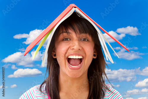 Student screaming