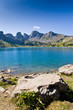 Le Lac d'Allos dans le Parc Naturel du Mercantour Le Lac d'Allos dans le Parc Naturel du Mercantour