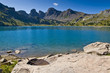 Le Lac d'Allos dans le Parc Naturel du Mercantour Le Lac d'Allos dans le Parc Naturel du Mercantour