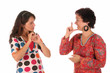 deaf persons hand demonstrating
