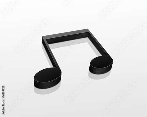 Illustration: music note music note