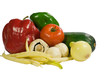 Vegetables and mushroom